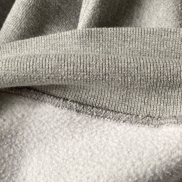 CHAMPION classic grey reverse weave hoodie sweatshirt - Picture 5 of 6